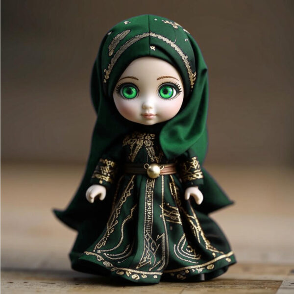Habibi Doll Green